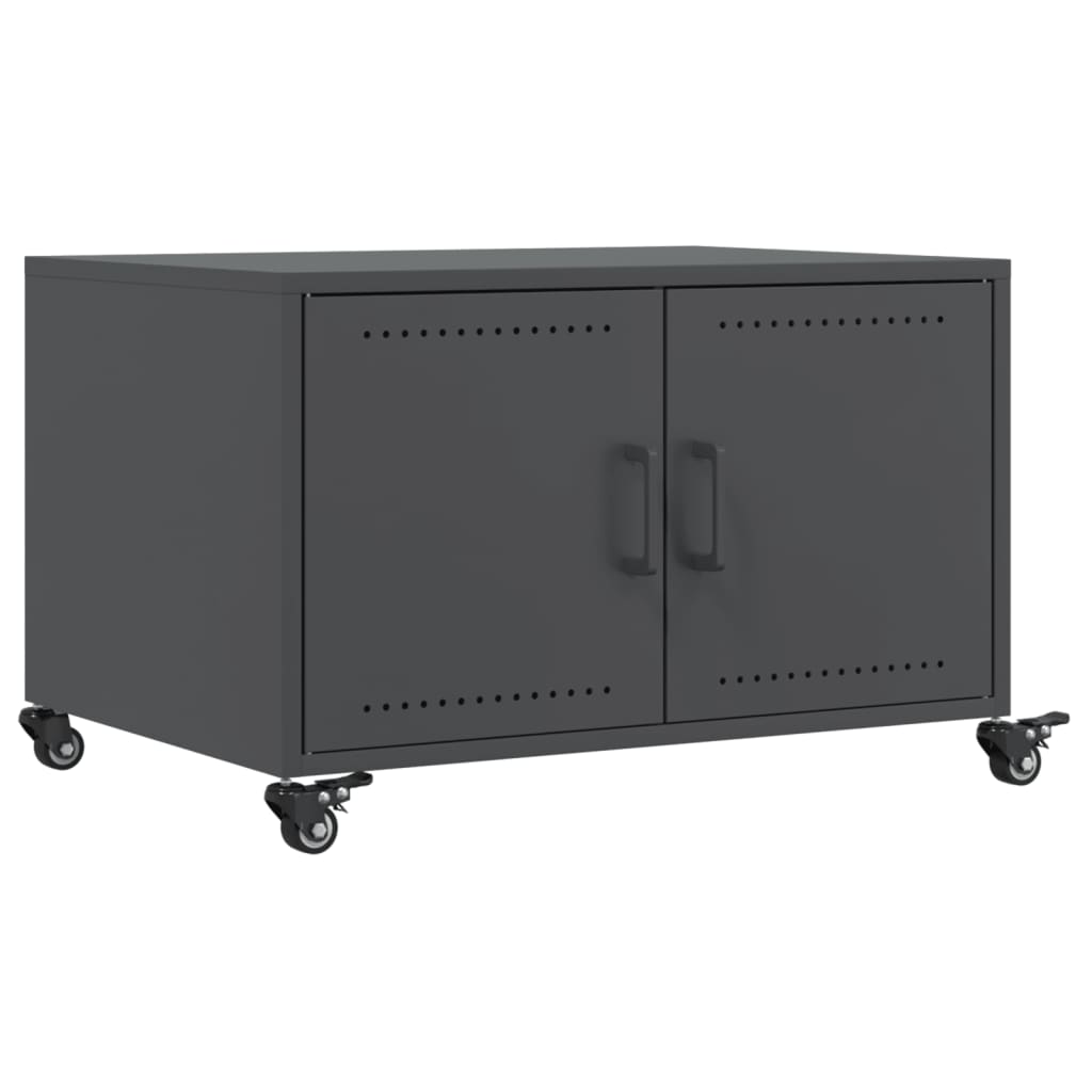 Salongbord Sofabord Div. antrasitt 68x50x43,5 cm stål