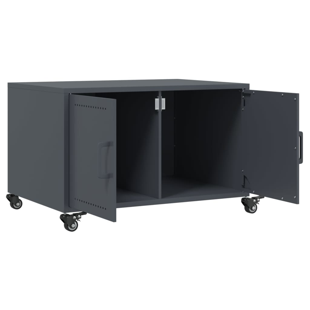 Salongbord Sofabord Div. antrasitt 68x50x43,5 cm stål
