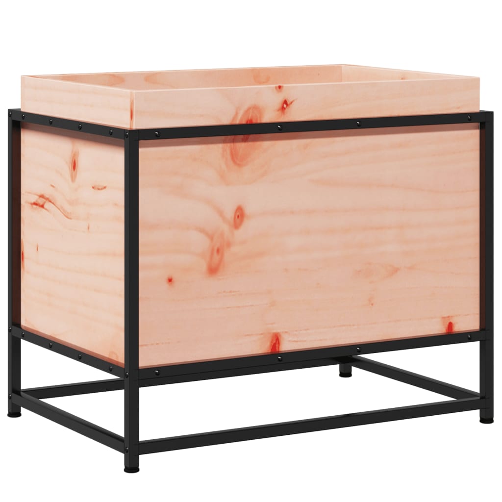 Utendørs Blomsterkasse Plantekasse Tre 60x40x50 cm heltre douglasgran
