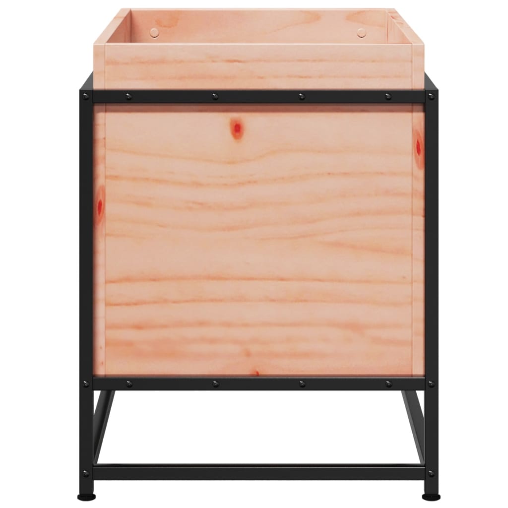 Utendørs Blomsterkasse Plantekasse Tre 60x40x50 cm heltre douglasgran