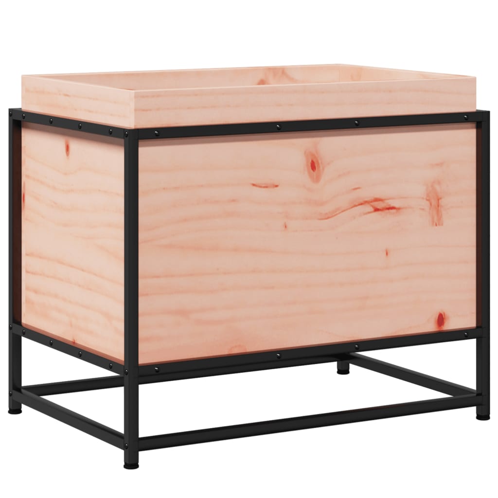 Utendørs Blomsterkasse Plantekasse Tre 60x40x50 cm heltre douglasgran
