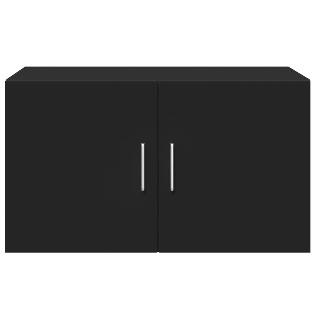 Veggskap Svart 70x42,5x40 cm