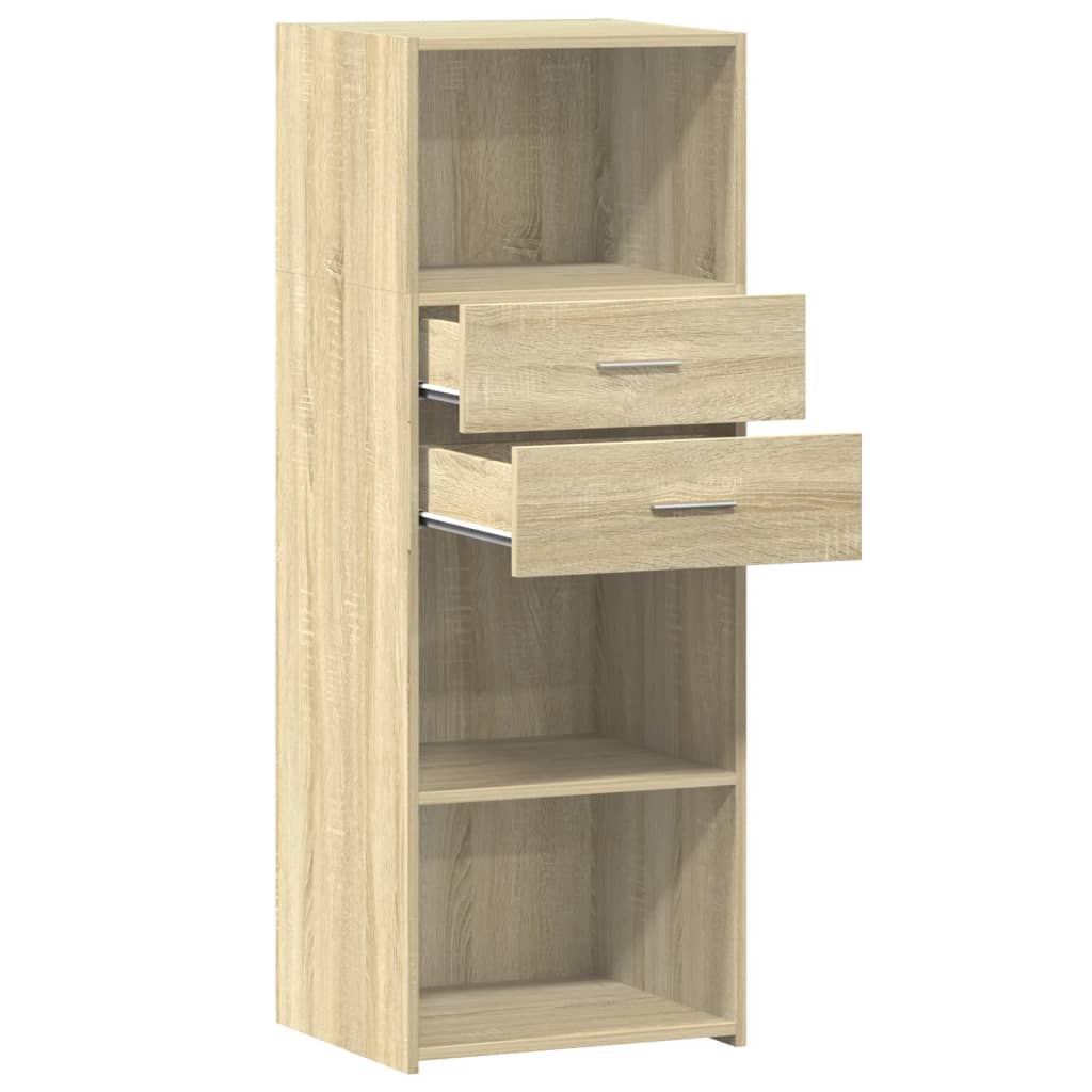 Bokhylle Sonoma Eik 45x42,5x124 cm