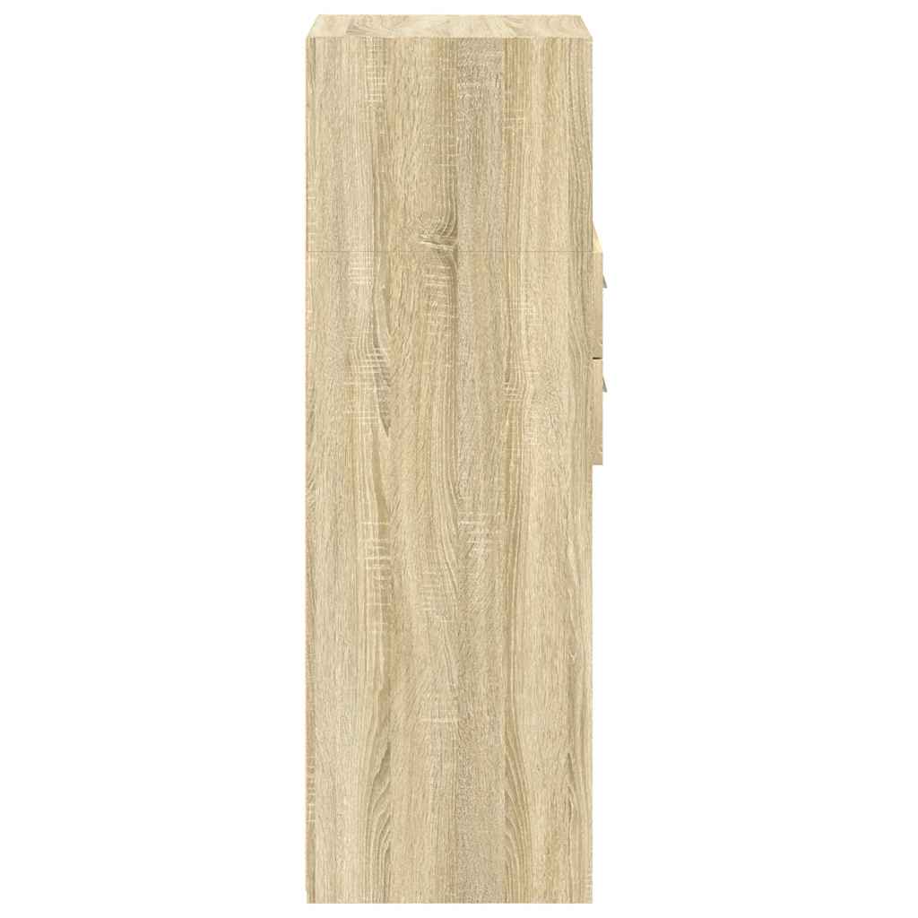Bokhylle Sonoma Eik 50x42,5x124 cm