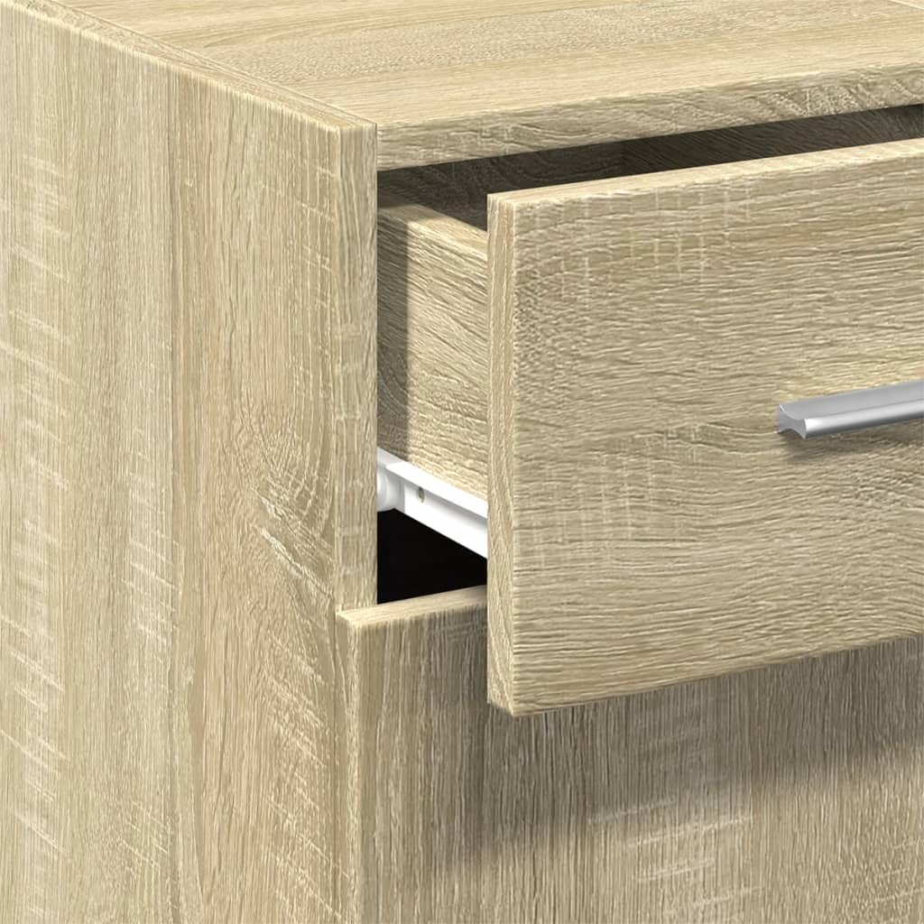 Kommode Sonoma Eik 30x42,5x93 cm