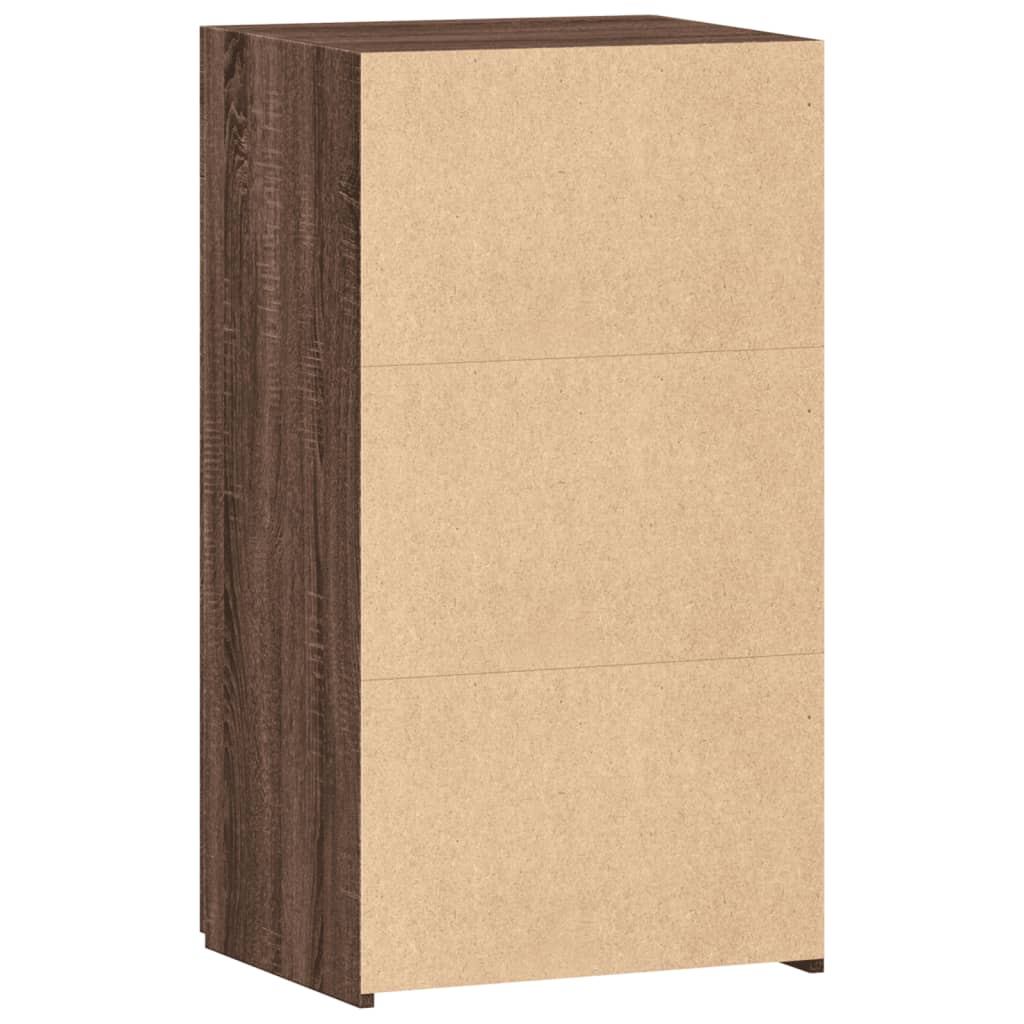 Skjenk Brun Eik 50x42,5x93 cm