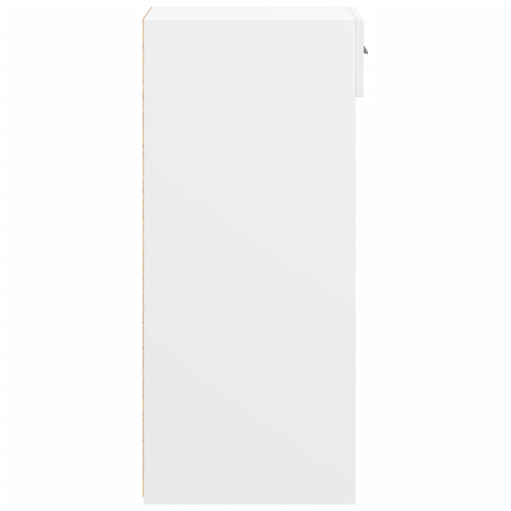 Skjenk hvit 45x42,5x93 cm konstruert tre