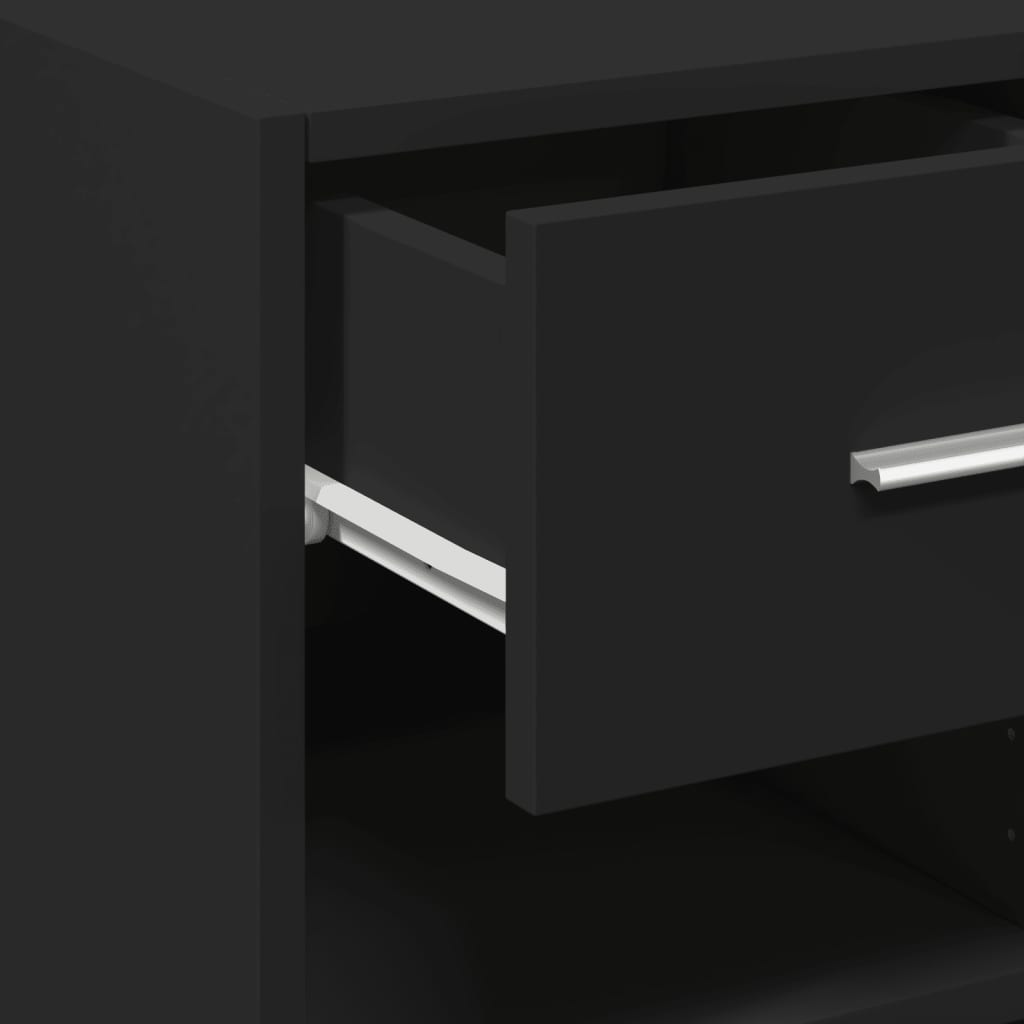 Skjenk Svart 50x42,5x93 cm