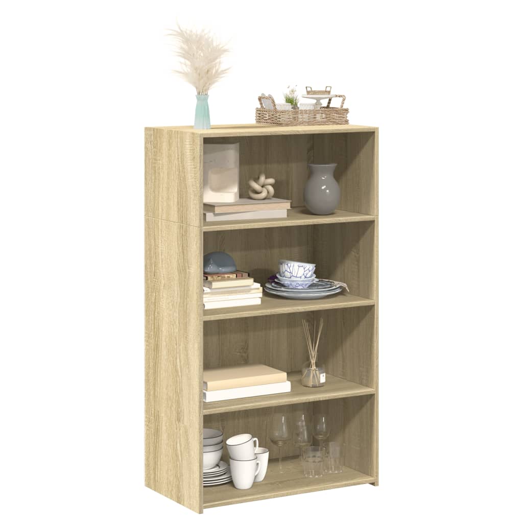 Bokhylle Sonoma Eik 70x41x124 cm