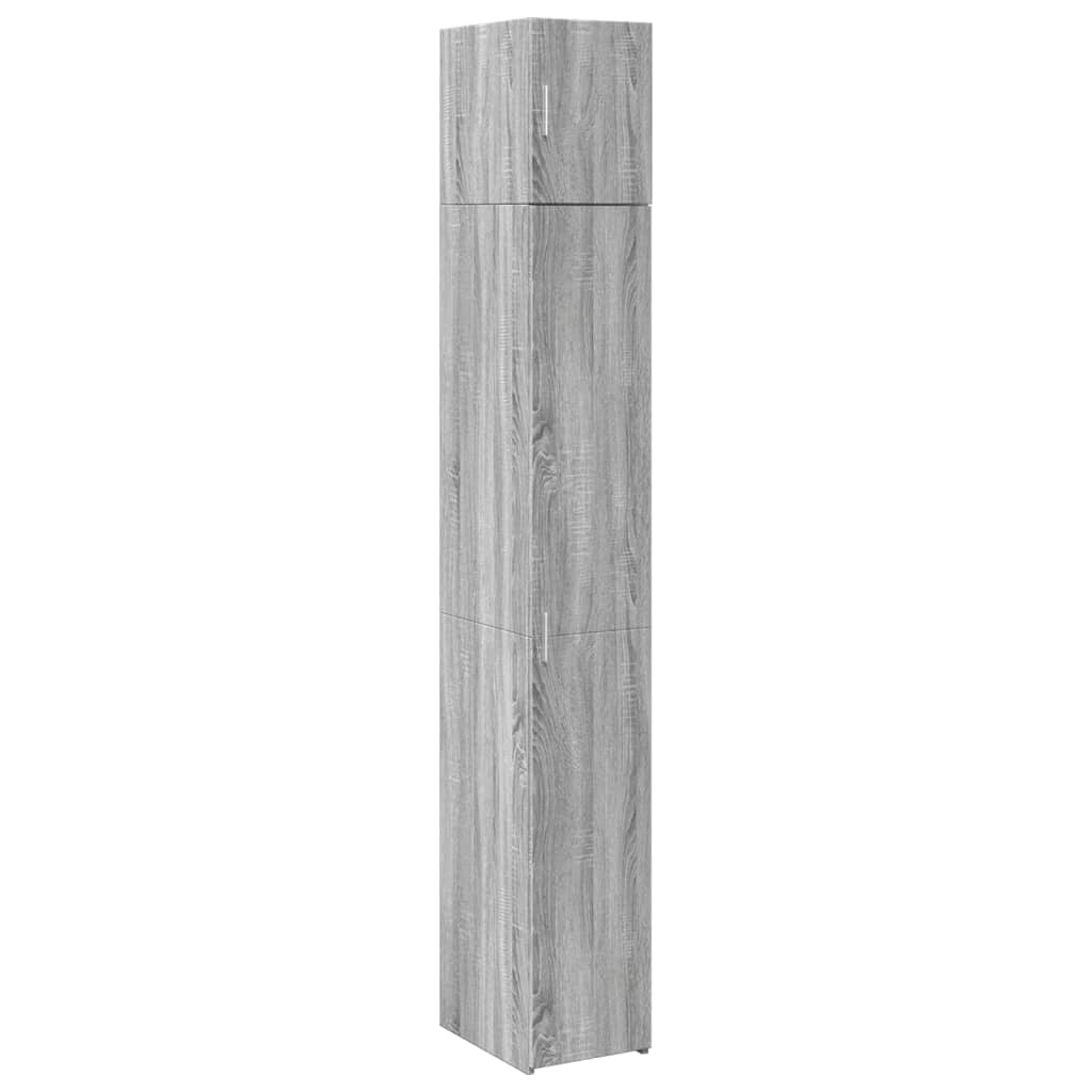 Skap Sonoma Grå 30x42,5x225 cm