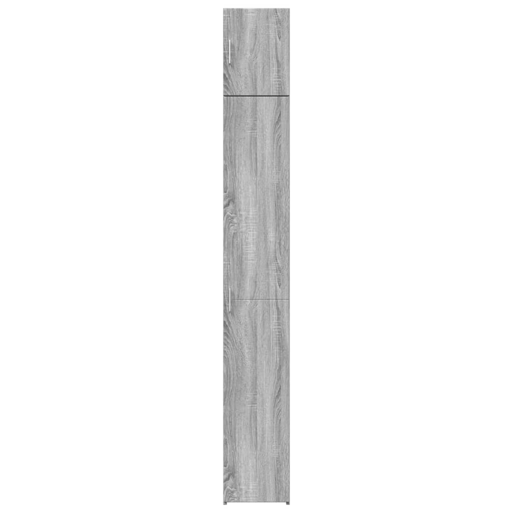 Skap Sonoma Grå 30x42,5x225 cm