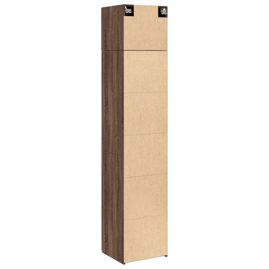 Skap Brun Eik 45x42,5x225 cm