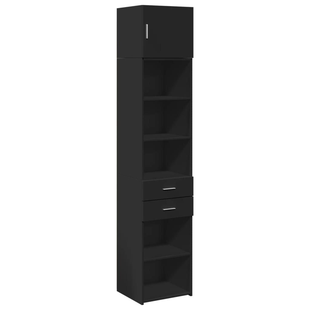 Skap Svart 45x42,5x225 cm