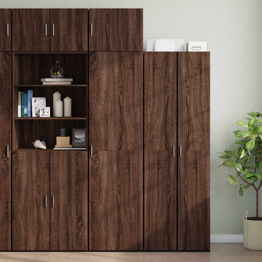Skap Brun Eik 50x42,5x225 cm