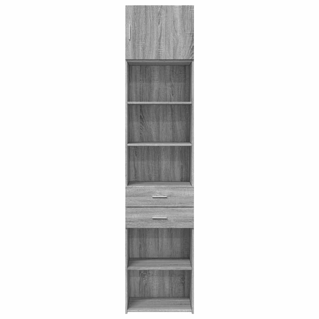 Skap Sonoma Grå 50x42,5x225 cm