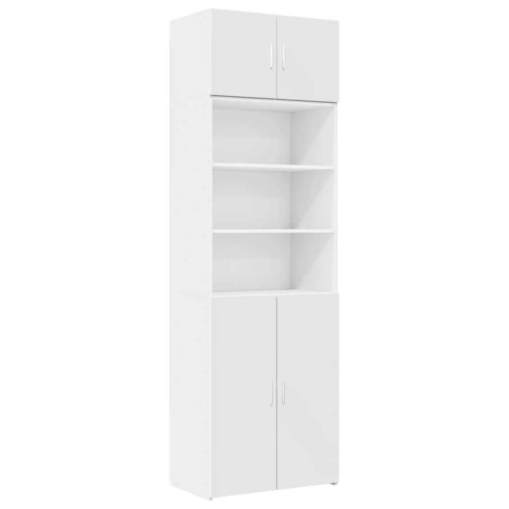 Skap Hvit 70x42,5x225 cm