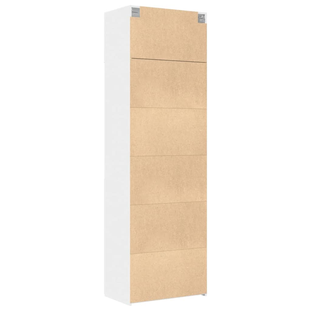 Skap Hvit 70x42,5x225 cm