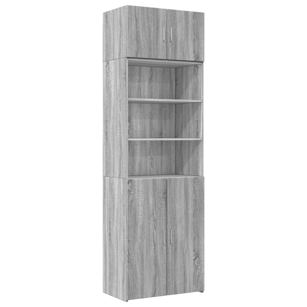 Skap Sonoma Grå 70x42,5x225 cm