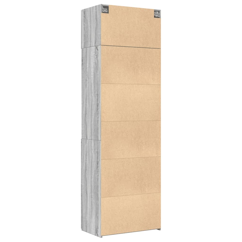 Skap Sonoma Grå 70x42,5x225 cm