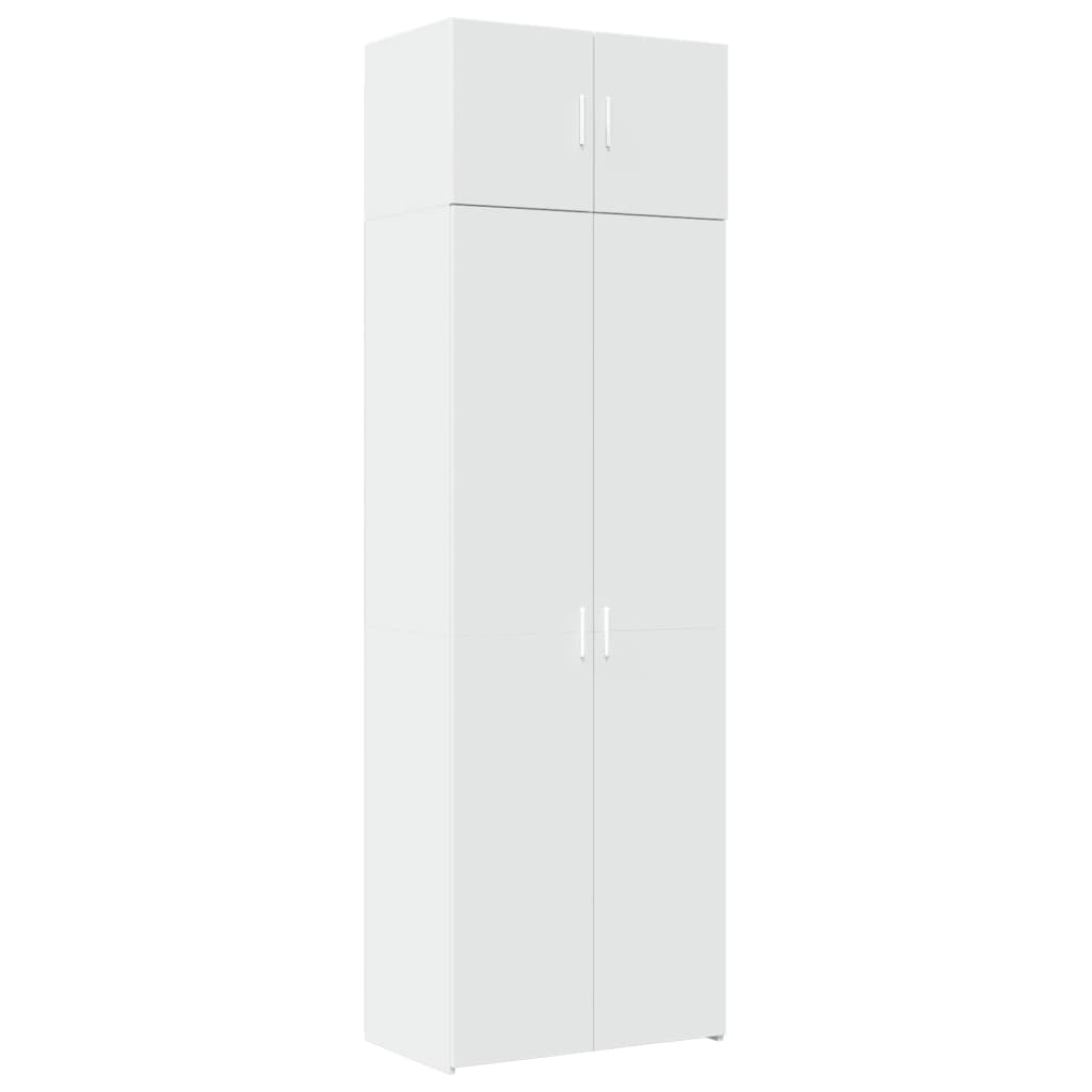 Skap Hvit 70x42,5x225 cm