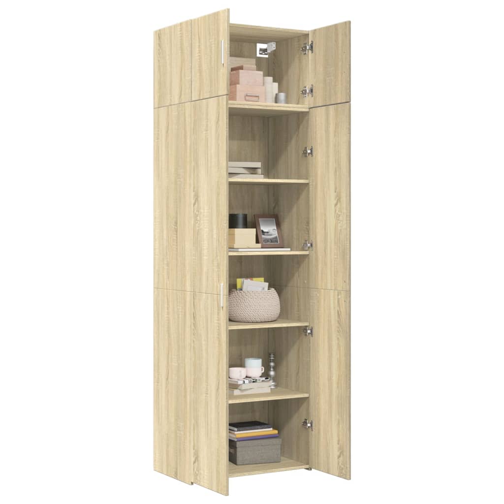 Skap Sonoma Eik 70x42,5x225 cm