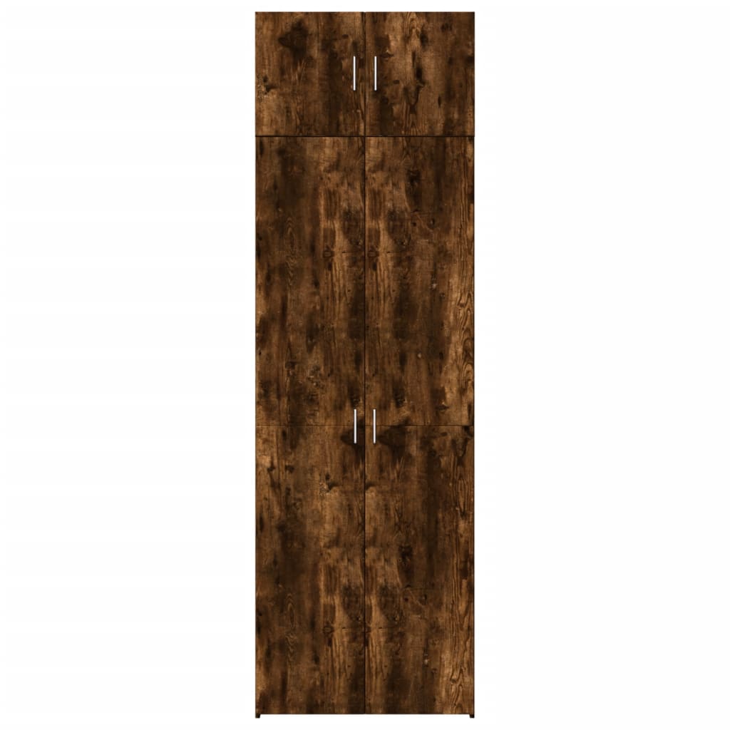 Skap Røkt Eik 70x42,5x225 cm