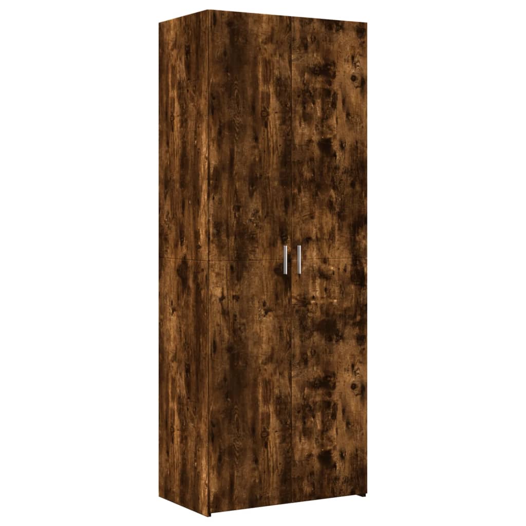 Skap Røkt Eik 70x42,5x225 cm