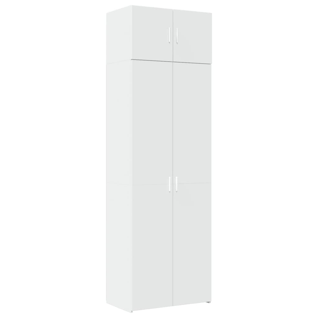 Skap Hvit 70x42,5x225 cm