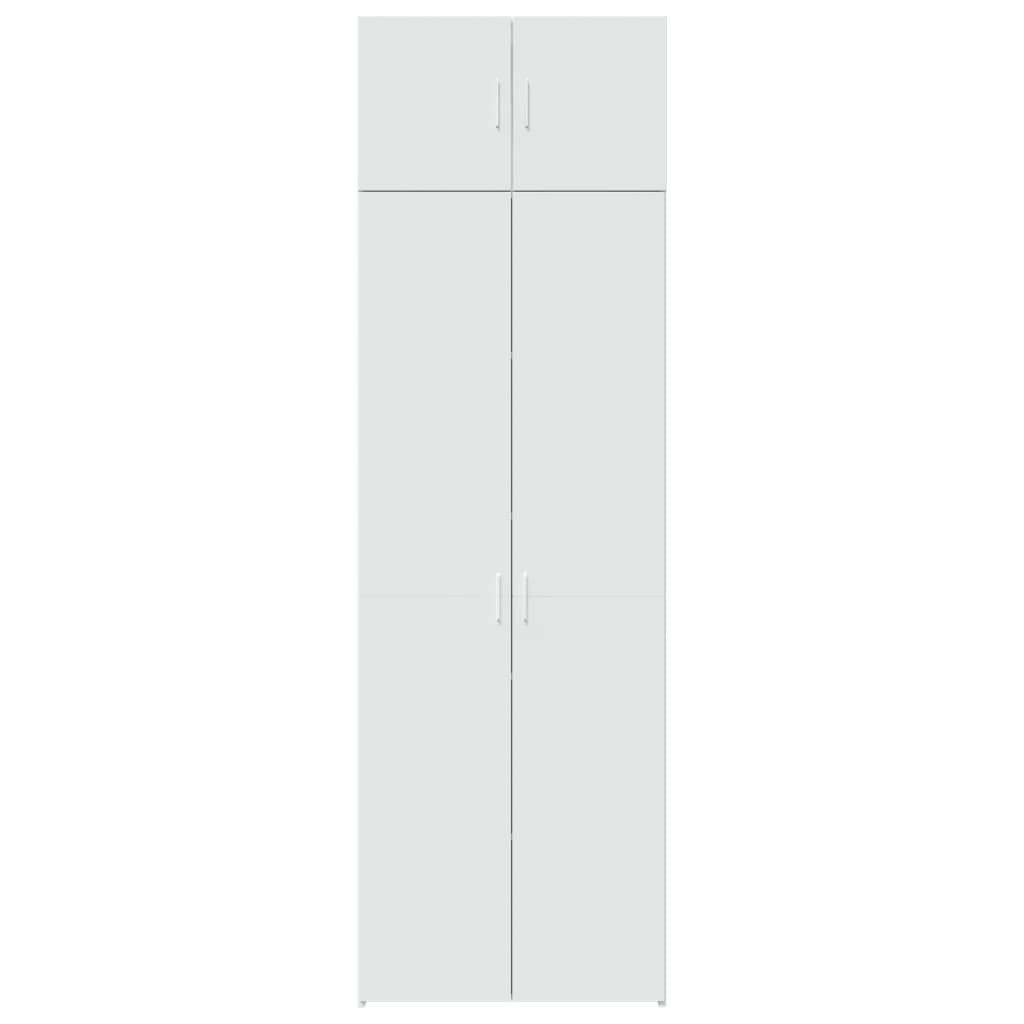 Skap Hvit 70x42,5x225 cm