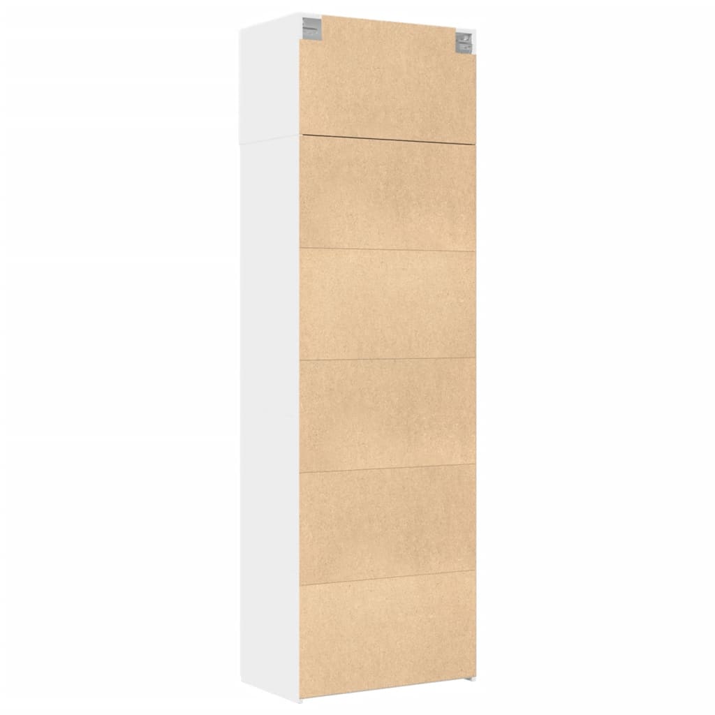 Skap Hvit 70x42,5x225 cm