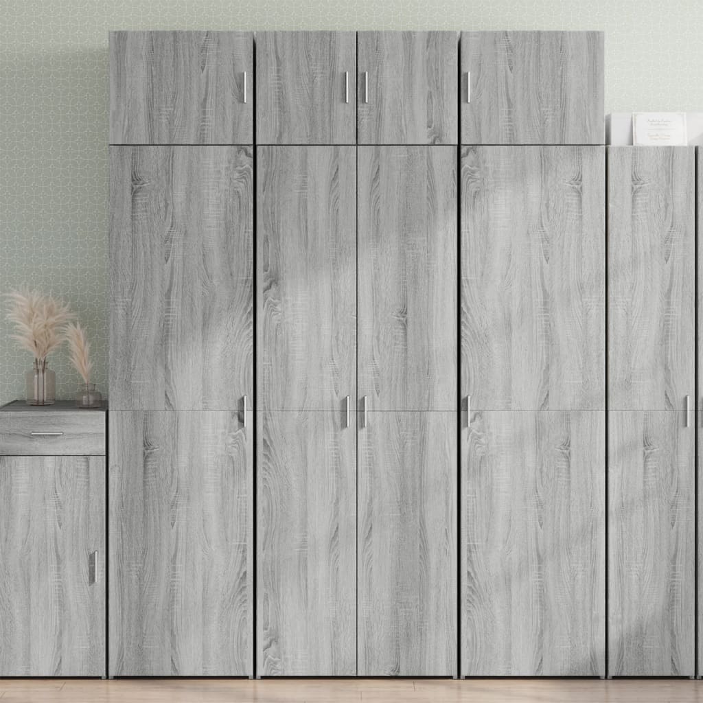 Skap Sonoma Grå 70x42,5x225 cm