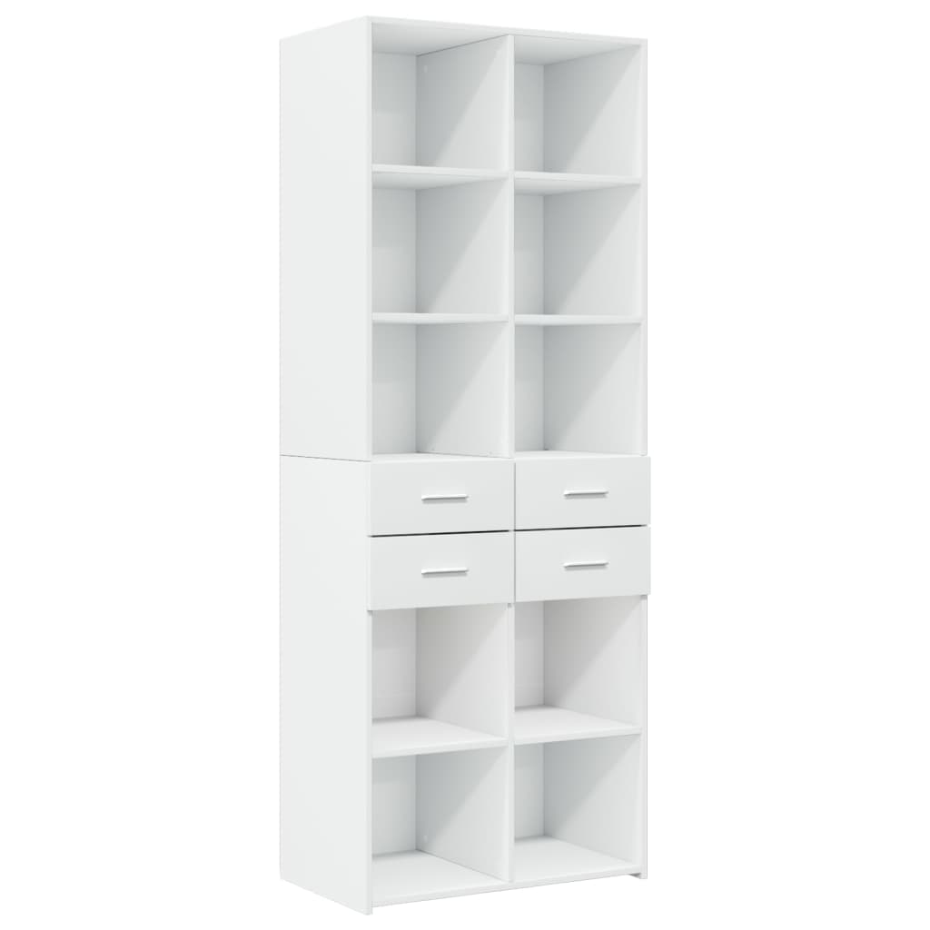 Skap Hvit 70x42,5x225 cm