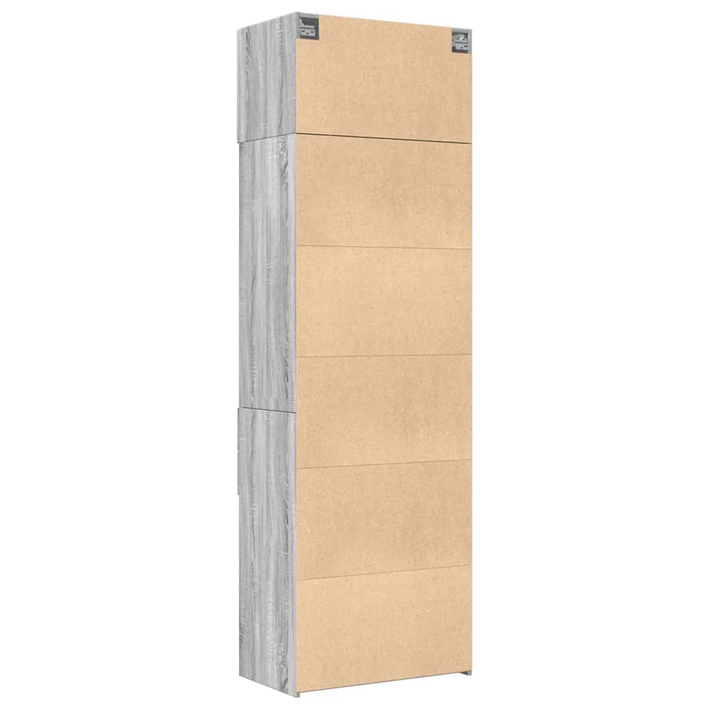Skap Sonoma Grå 70x42,5x225 cm