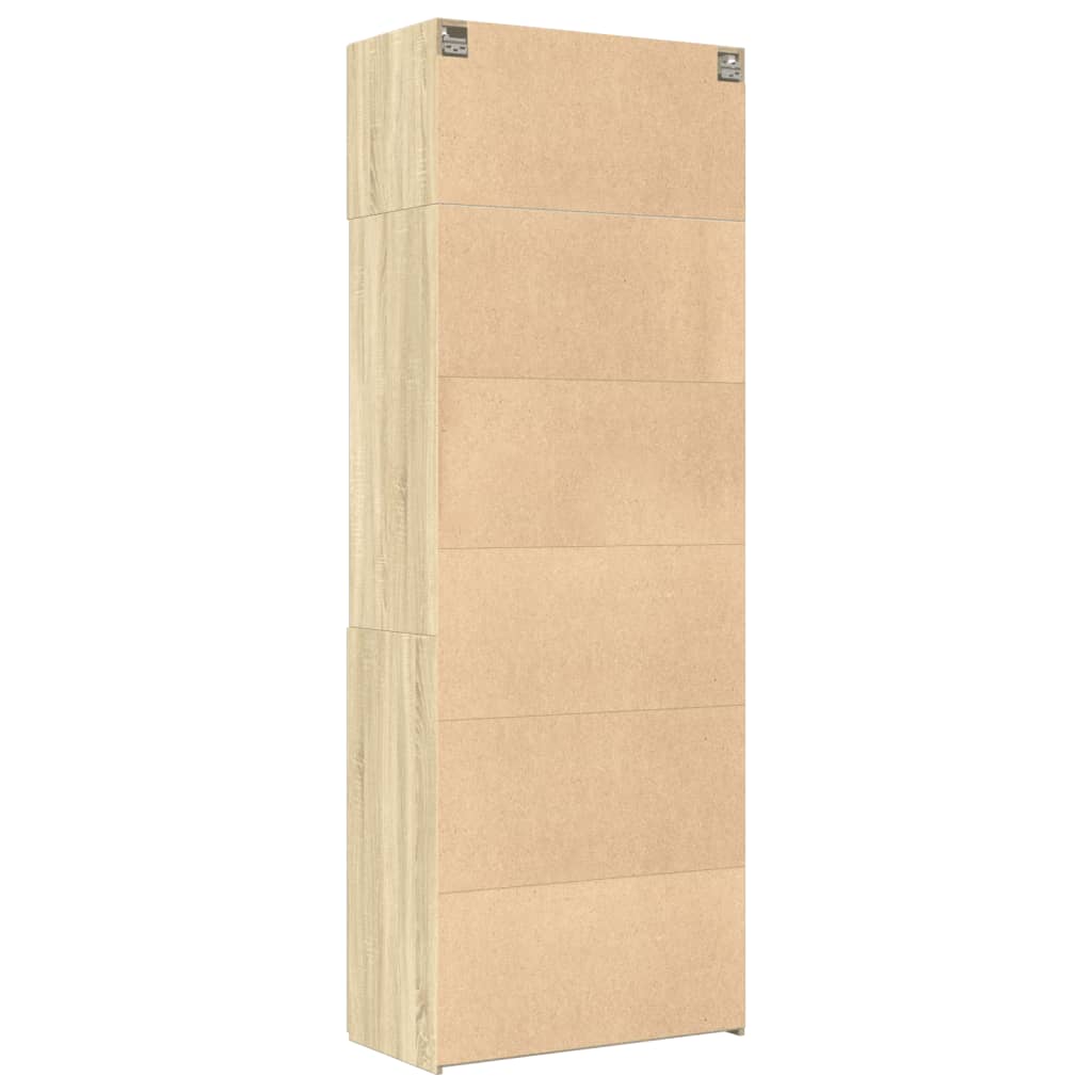 Skap Sonoma Eik 80x42,5x225 cm
