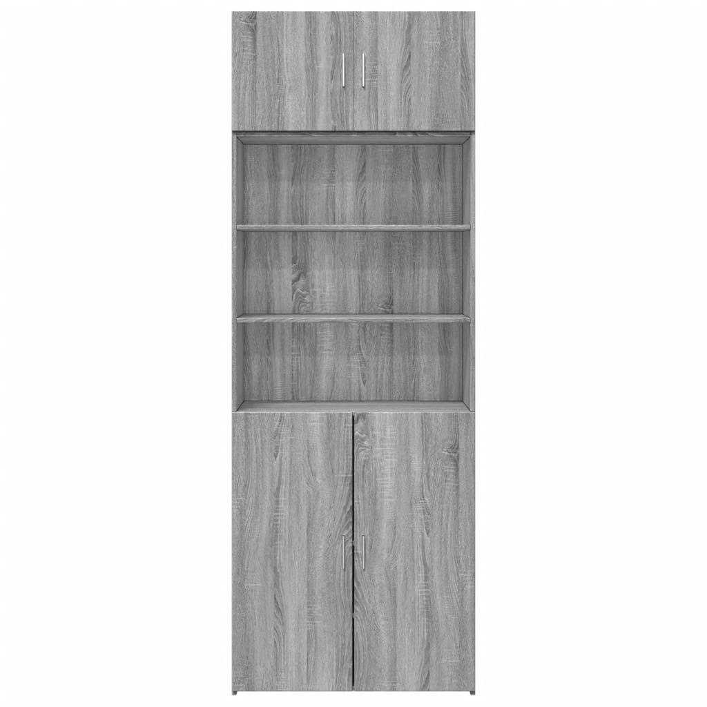 Skap Sonoma Grå 80x42,5x225 cm