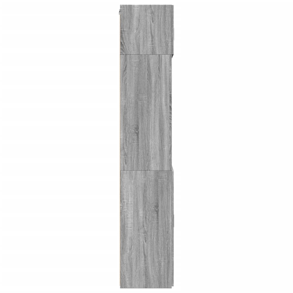 Skap Sonoma Grå 80x42,5x225 cm
