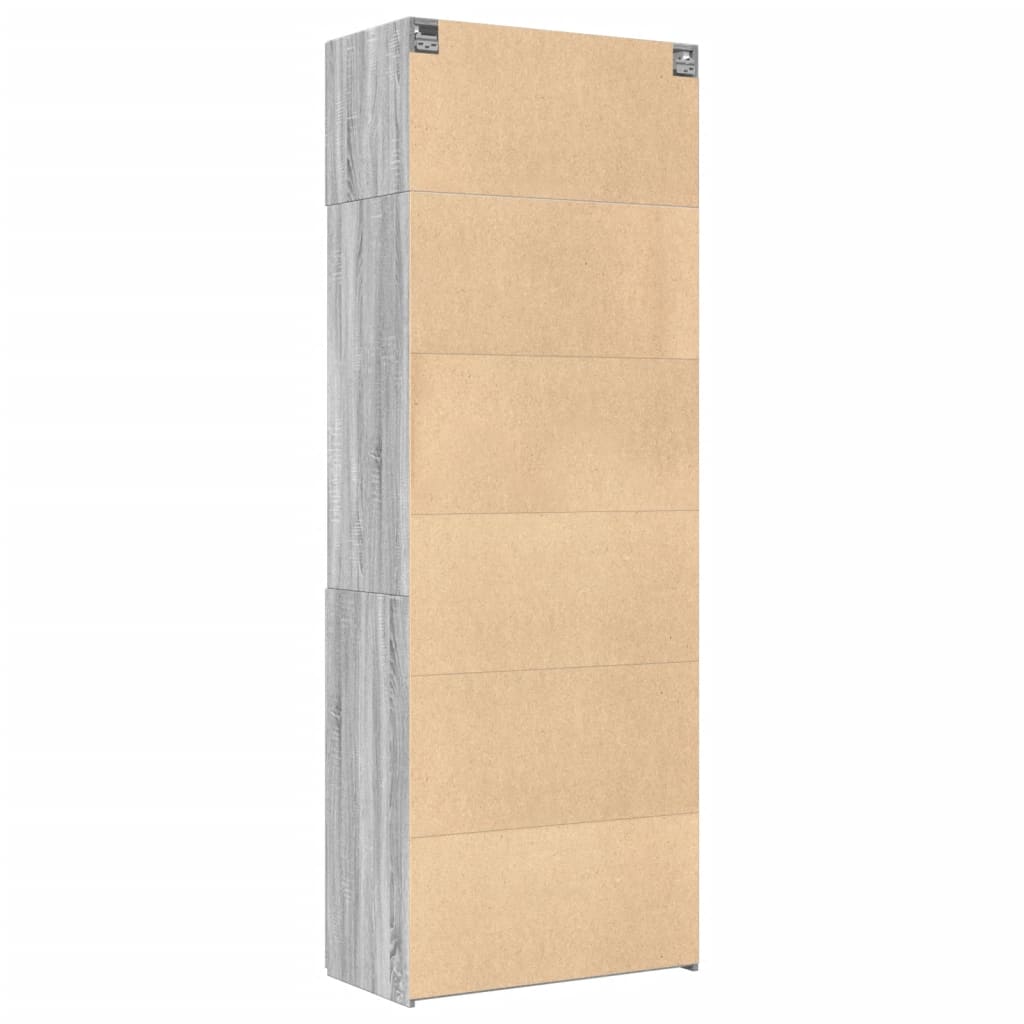 Skap Sonoma Grå 80x42,5x225 cm