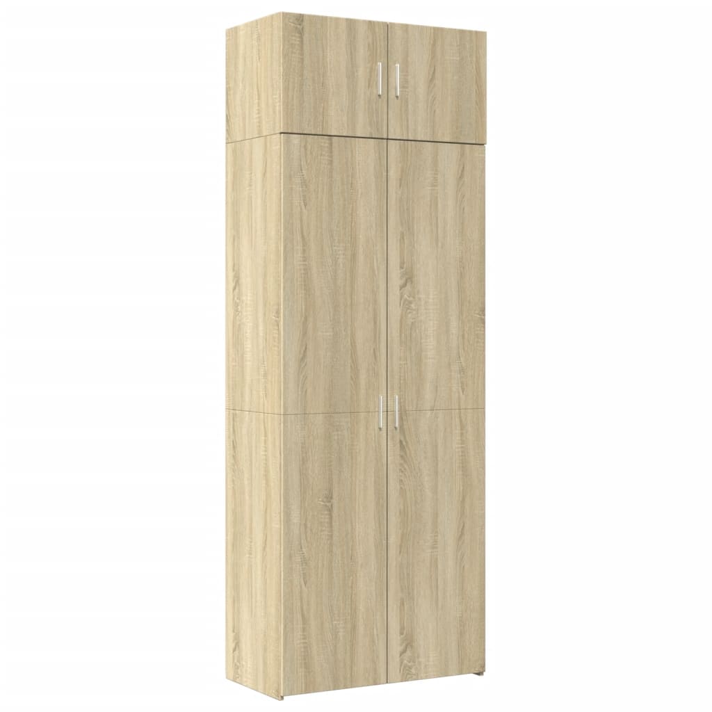 Skap Sonoma Eik 80x42,5x225 cm