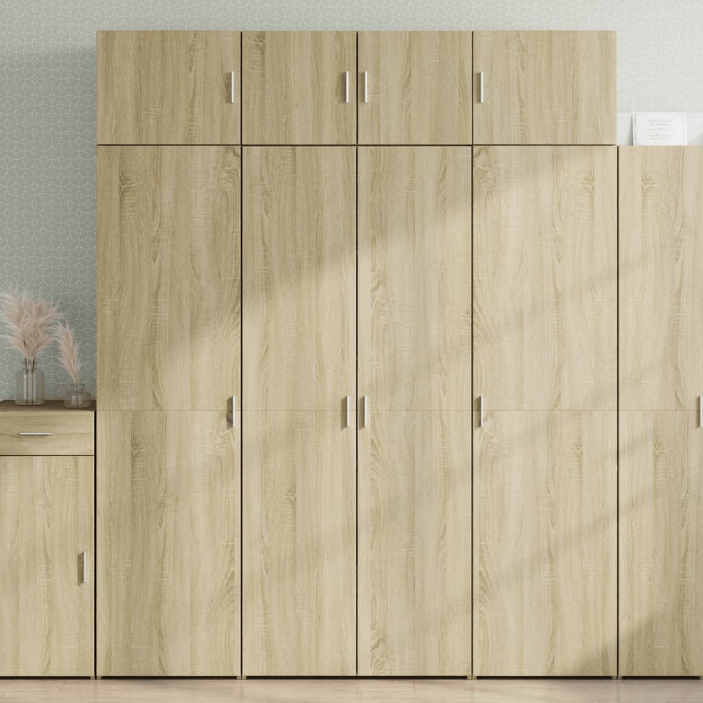 Skap Sonoma Eik 80x42,5x225 cm
