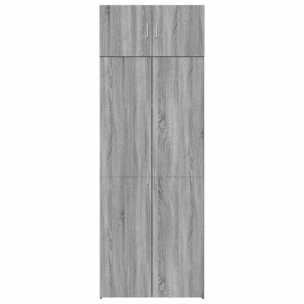 Skap Sonoma Grå 80x42,5x225 cm
