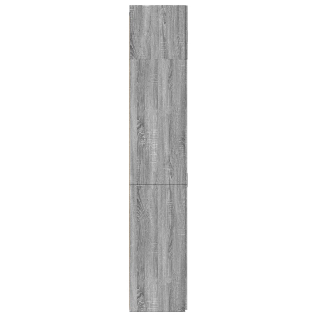 Skap Sonoma Grå 80x42,5x225 cm