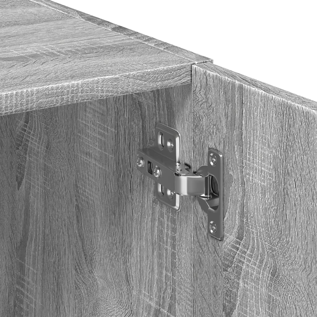 Skap Sonoma Grå 80x42,5x225 cm