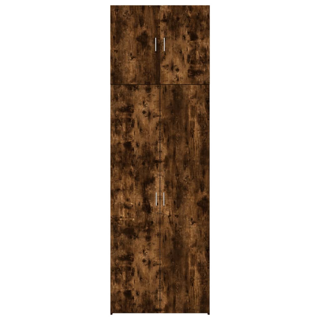 Skap Røkt Eik 80x42,5x249 cm