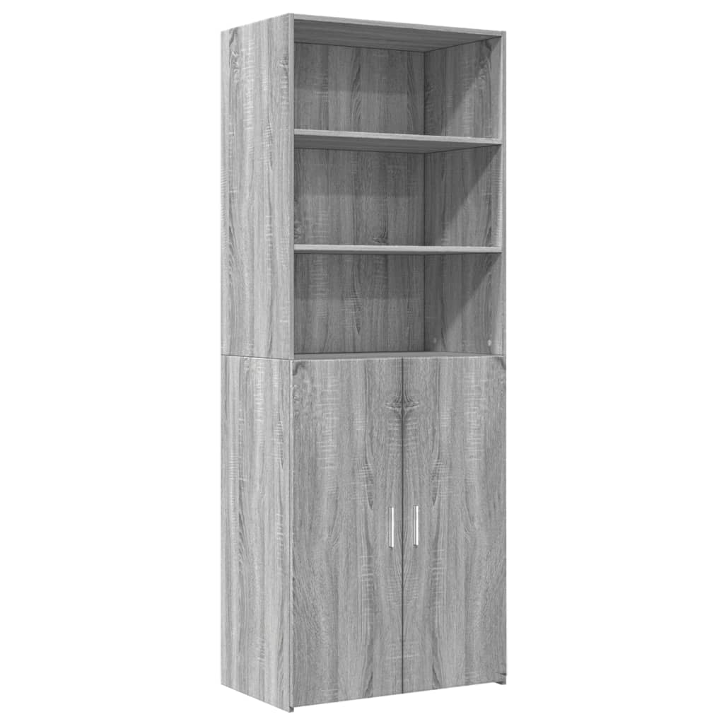 Skap Sonoma Grå 70x42,5x185 cm
