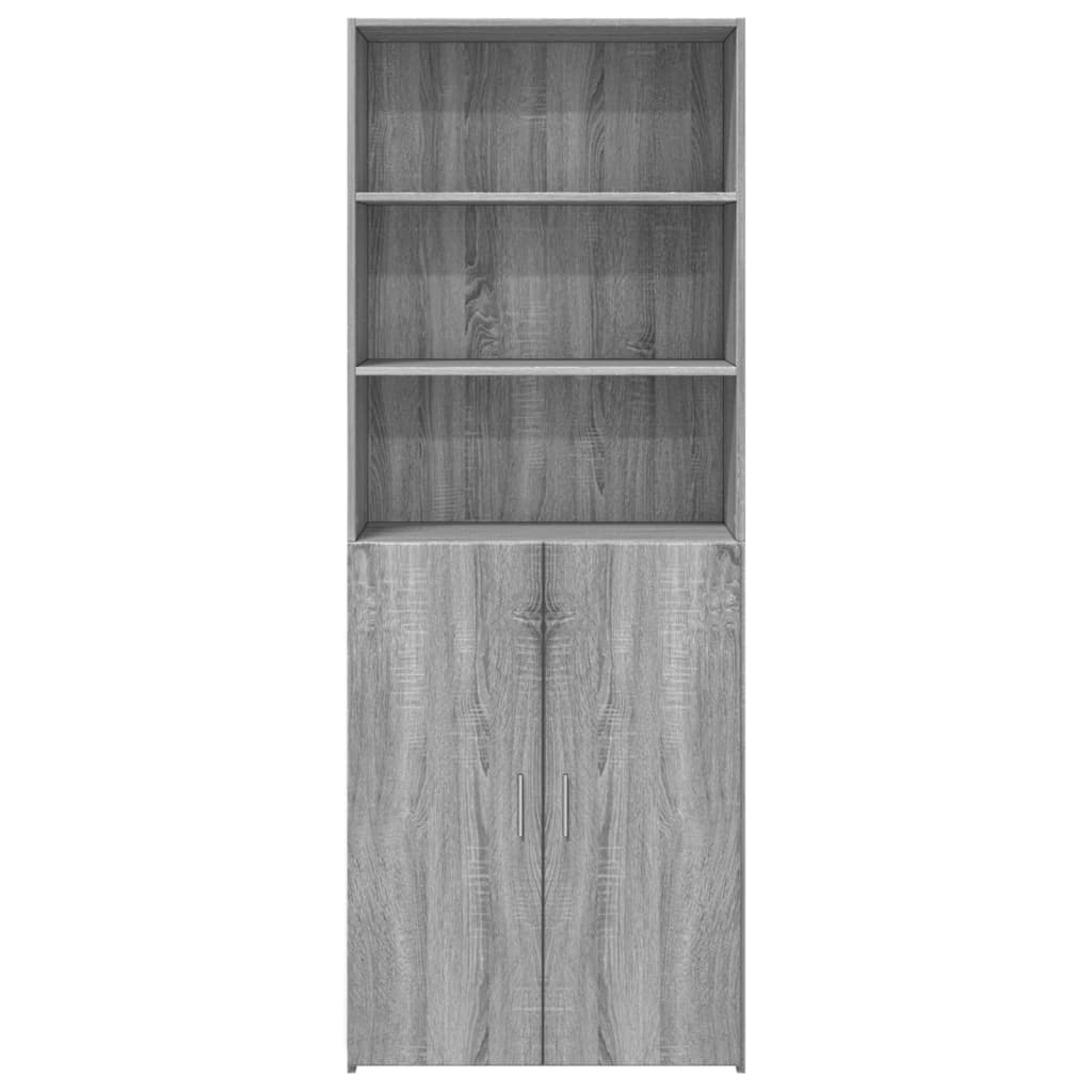 Skap Sonoma Grå 70x42,5x185 cm