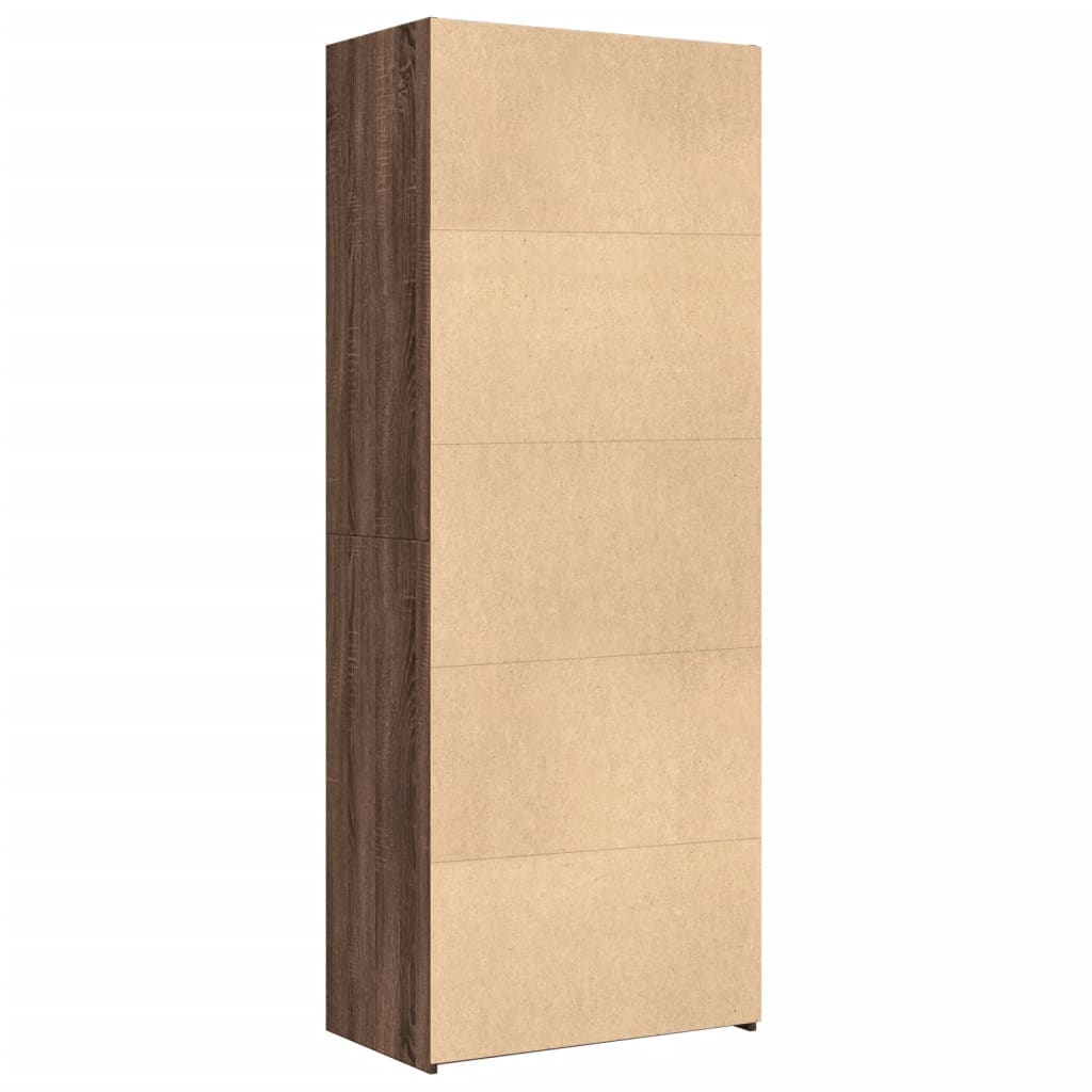 Skap Brun Eik 70x42,5x185 cm