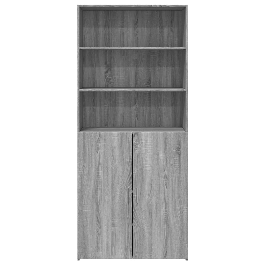 Skap Sonoma Grå 80x42,5x185 cm