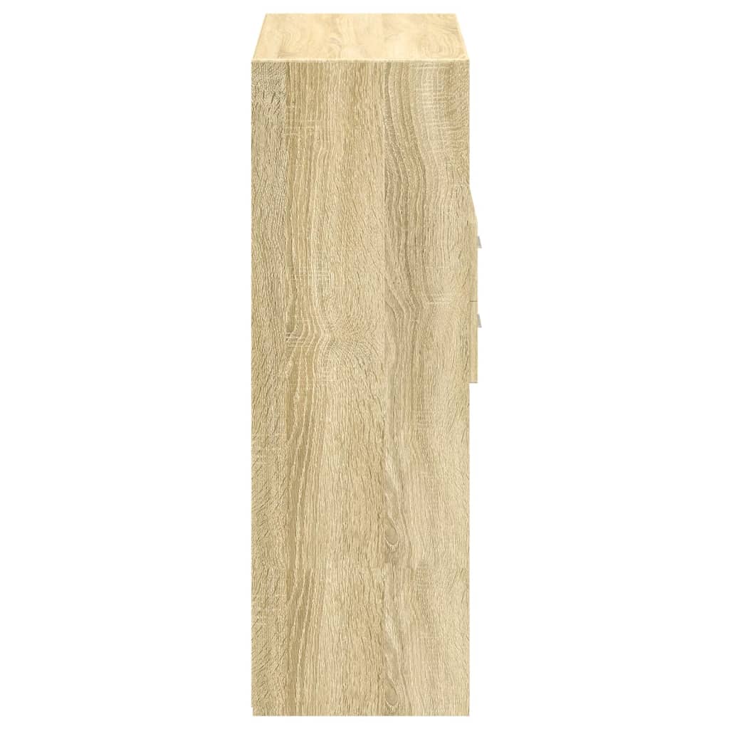 Bokhylle Sonoma Eik 80x42,5x124 cm