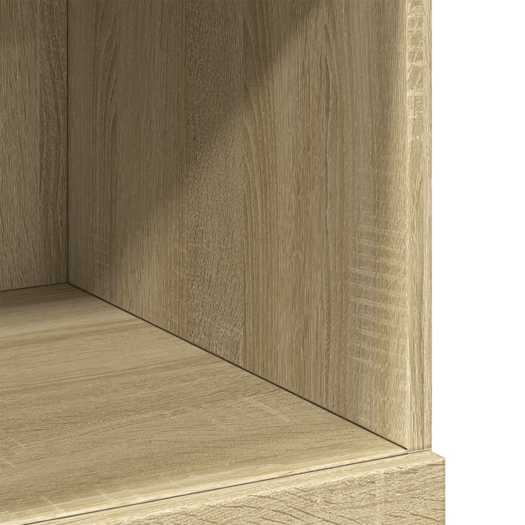 Bokhylle Sonoma Eik 80x42,5x124 cm