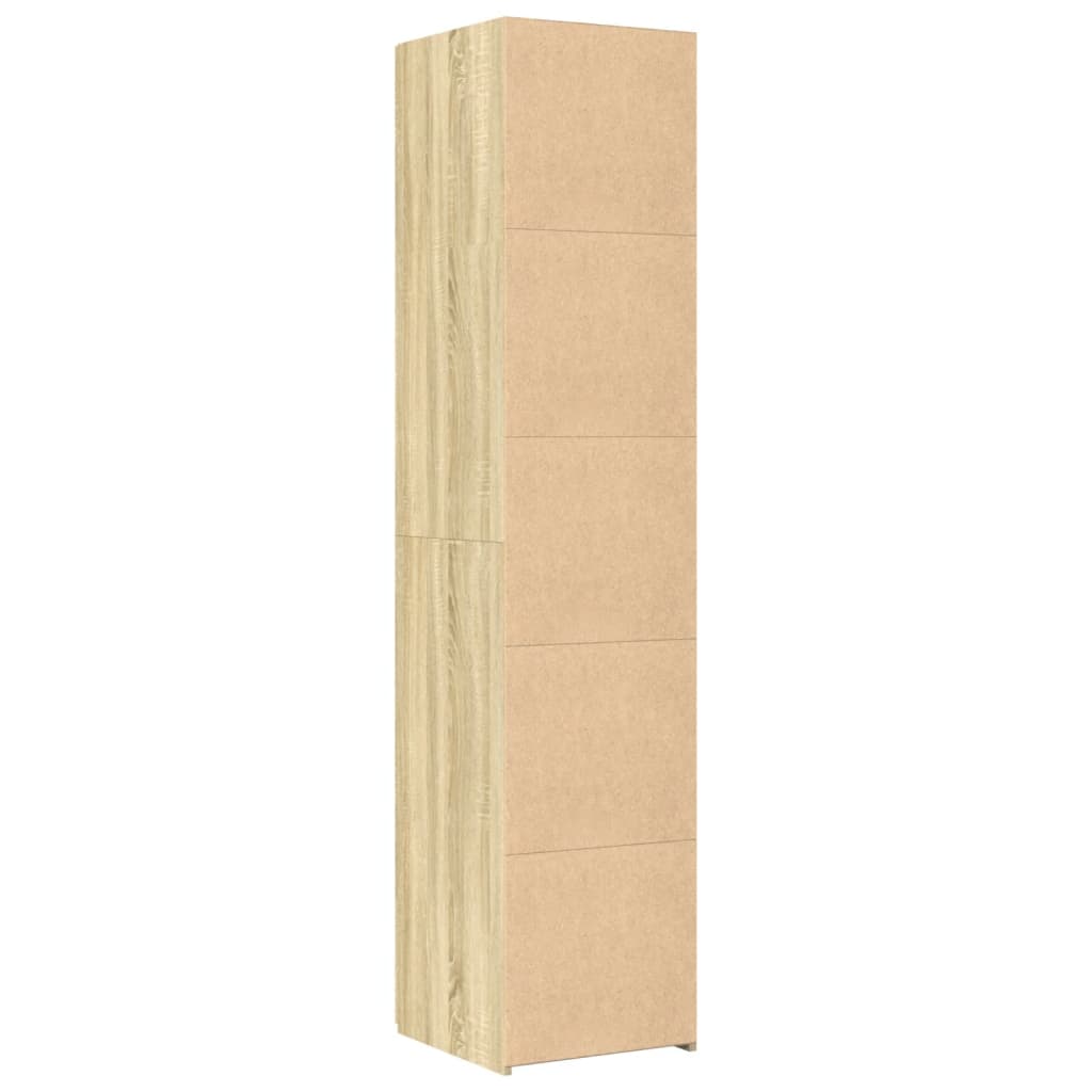 Bokhylle Sonoma Eik 40x42,5x185 cm